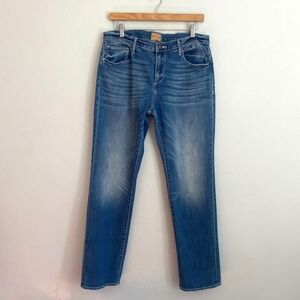 Driftwood Audrey Jeans Women Size 31 Blue Straight Leg